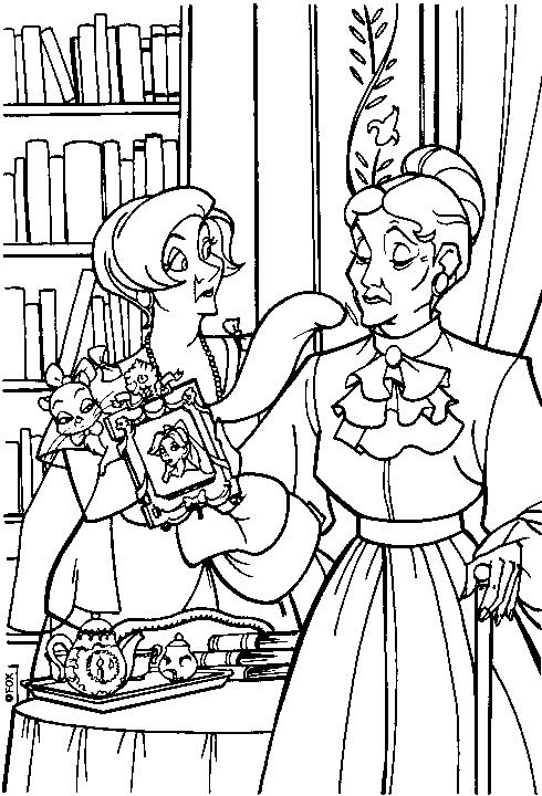 coloriage anastasia l imperatrice
